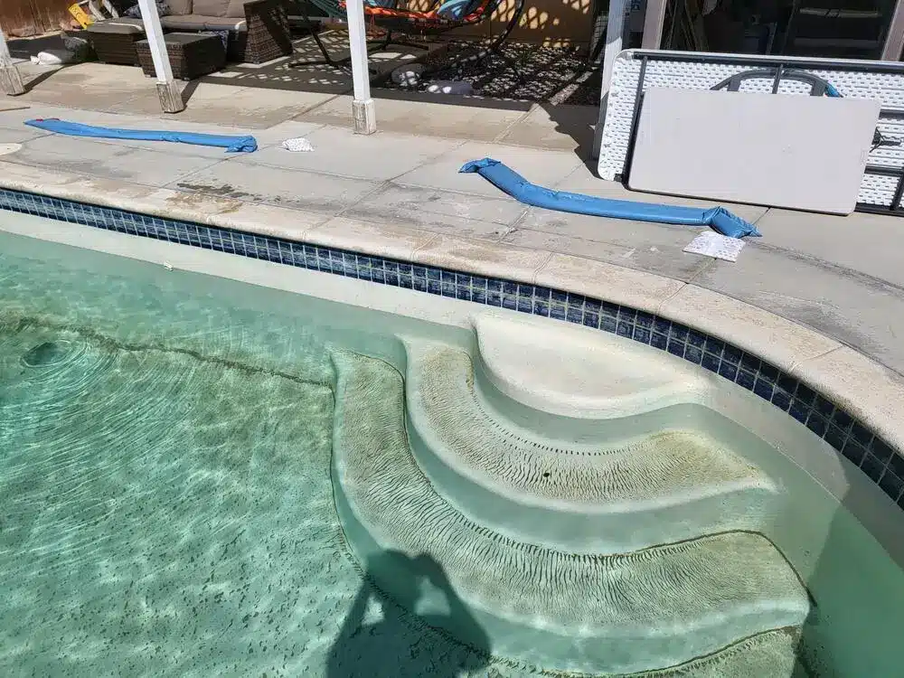 Pool Painting peel 2